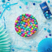 Ostereier/Frühling in hellen Farben Pappteller (Party)