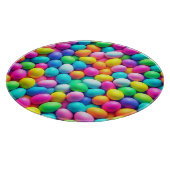 Ostereier/Frühling in hellen Farben Schneidebrett (Ecke)