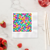 Ostereier/Frühling in hellen Farben Serviette (Beispiel)