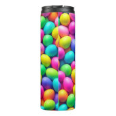 Ostereier/Frühling in hellen Farben Thermosbecher (Rückseite)