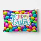 Ostereier/Frühling in hellen Farben Zubehörtasche (Rückseite)