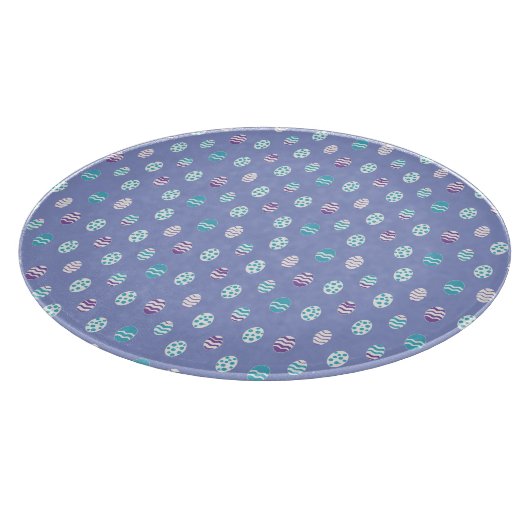 Ostereier/Frühlingspalette Schneidebrett (Ecke)