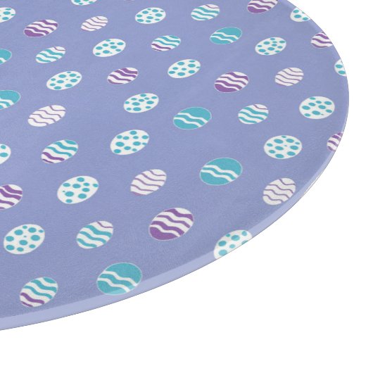 Ostereier/Frühlingspalette Schneidebrett (Ecke)