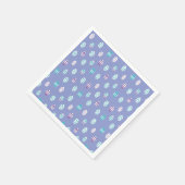 Ostereier/Frühlingspalette Serviette (Ecke)