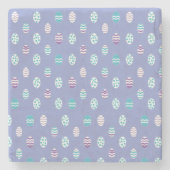 Ostereier/Frühlingspalette Steinuntersetzer (Vorderseite)