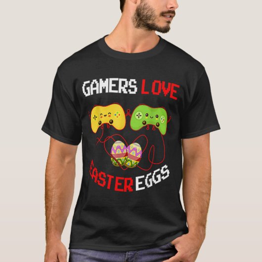 Ostereier für Frauen - Gamer-Liebe T-Shirt (Vorderseite)