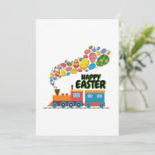 Ostereier für Jungen Feiertagskarte (Stehend Vorderseite)