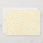 Ostereier Garten Osterbrunch und Osterjagd Einladung (Rückseite)