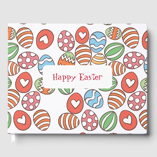 Ostereier Gästebuch (Vorderseite)