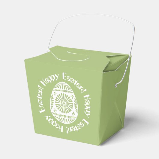 Ostereier-Gefälligkeitskästen Geschenkschachtel (Vorderseite)