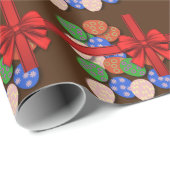 Ostereier Gemustert Geschenkpapier (Rolleneckpunkt)