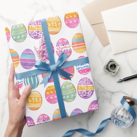 Ostereier Gemustert Hübsch Geschenkpapier (Schenken)