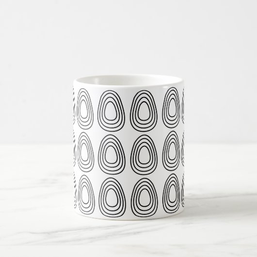 Ostereier Geometric Happy Oaster Kaffeetasse (Mittel)