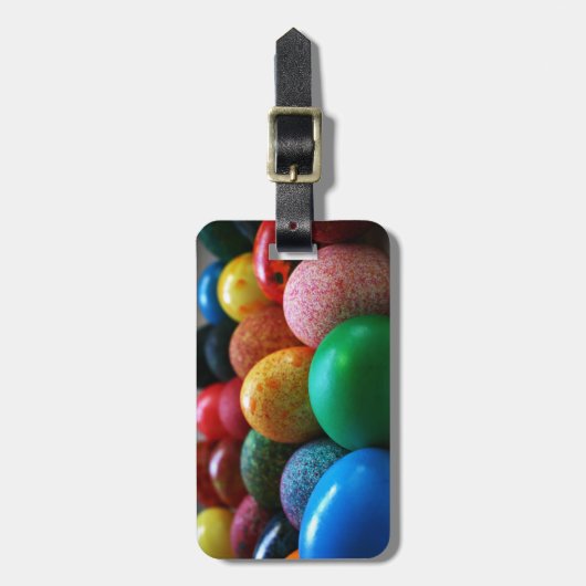 Ostereier Gepäckanhänger (Vorderseite vertikal)