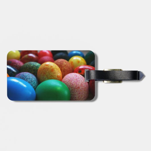 Ostereier Gepäckanhänger (Rückseite horizontal)