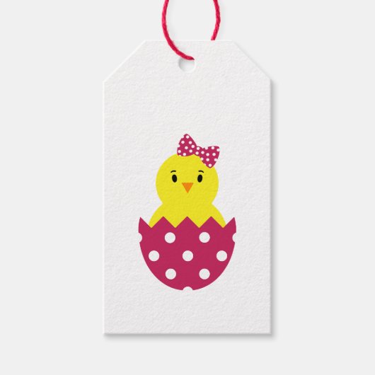 Ostereier Geschenkanhänger (Vorderseite)