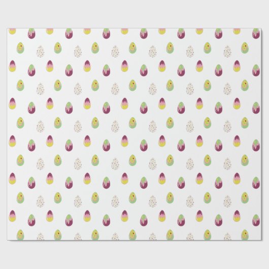 Ostereier. Geschenkpapier (Flach)