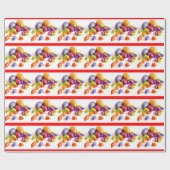 Ostereier Geschenkpapier (Flach)