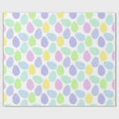 Ostereier Geschenkpapier (Flach)