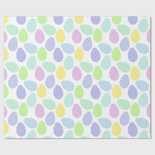 Ostereier Geschenkpapier (Flach)