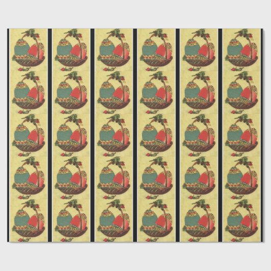 Ostereier Geschenkpapier (Flach)