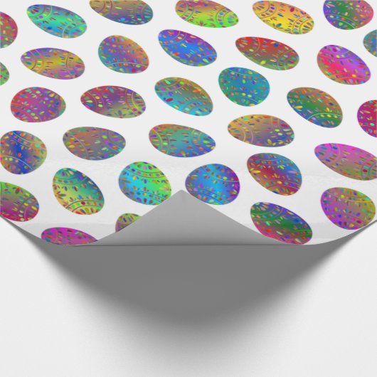 Ostereier Geschenkpapier (Ecke)