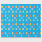 Ostereier Geschenkpapier (Flach)