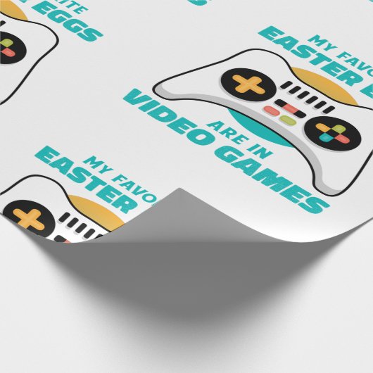 Ostereier Geschenkpapier (Ecke)