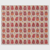 Ostereier Geschenkpapier (Flach)