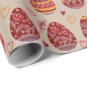 Ostereier Geschenkpapier (Rolleneckpunkt)