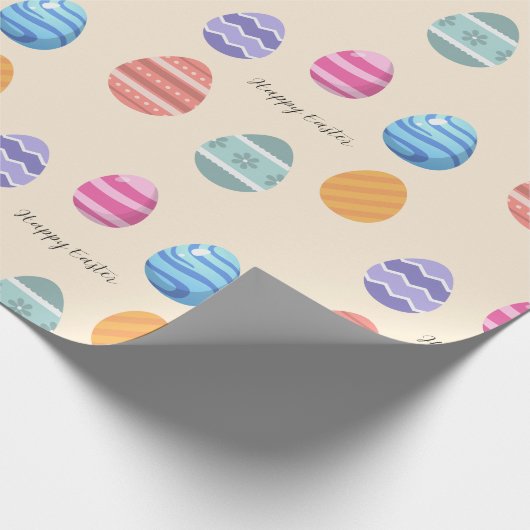 Ostereier Geschenkpapier (Ecke)