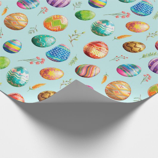 Ostereier Geschenkpapier (Ecke)