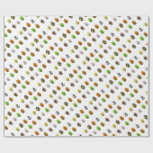 Ostereier Geschenkpapier (Flach)