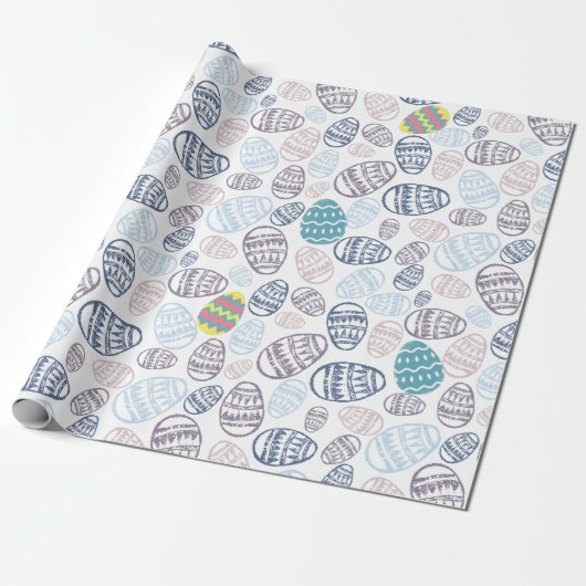 Ostereier Geschenkpapier (Ungerollt)