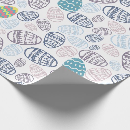 Ostereier Geschenkpapier (Ecke)
