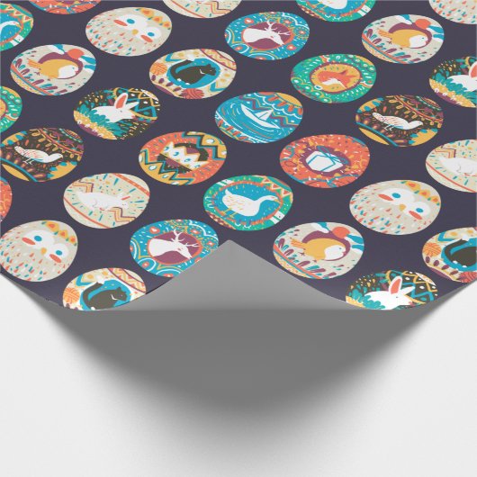 Ostereier Geschenkpapier (Ecke)