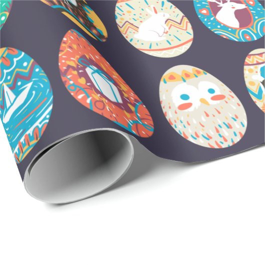 Ostereier Geschenkpapier (Rolleneckpunkt)