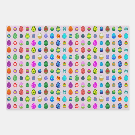 Ostereier Geschenkpapier Set (Vorderseite 3)