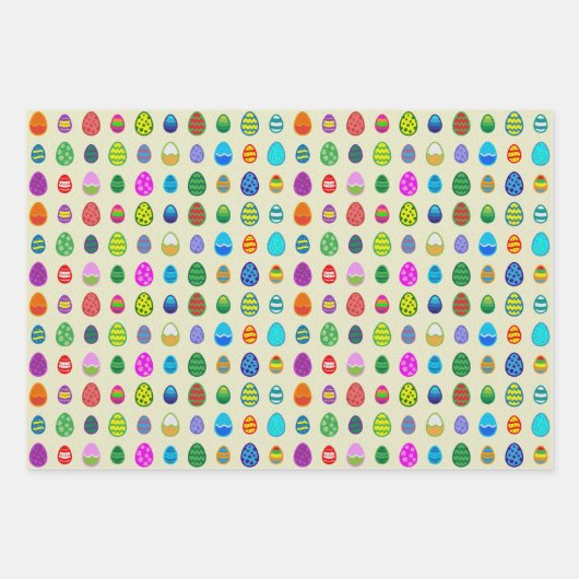 Ostereier Geschenkpapier Set (Vorderseite 2)