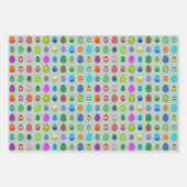 Ostereier Geschenkpapier Set (Vorderseite)