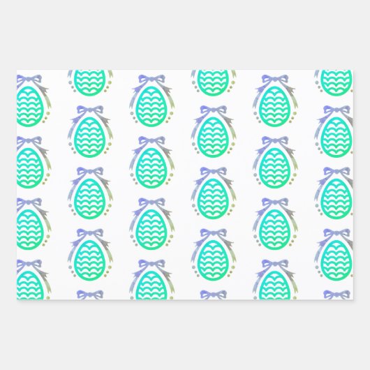 Ostereier Geschenkpapier Set (Vorderseite 3)