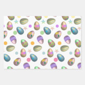 Ostereier Geschenkpapier Set (Vorderseite)