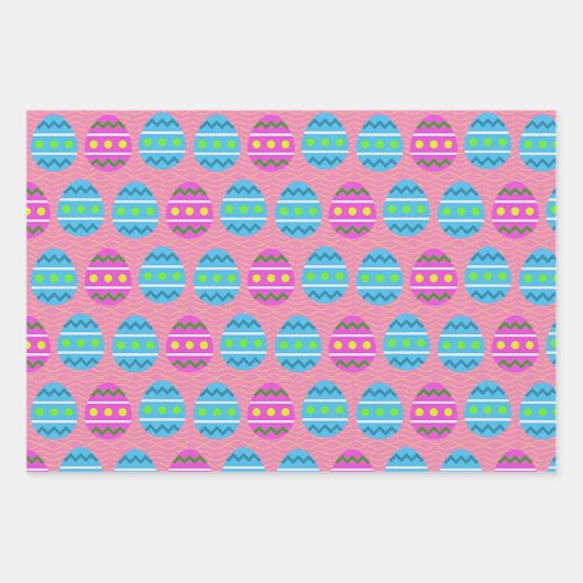 Ostereier! Geschenkpapier Set (Vorderseite 2)