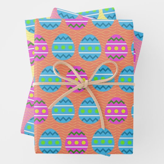 Ostereier! Geschenkpapier Set (Beispiel)