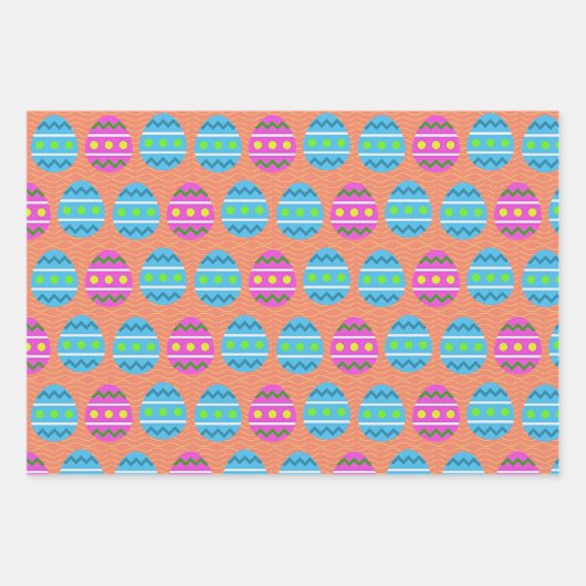 Ostereier! Geschenkpapier Set (Vorderseite)