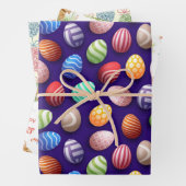 Ostereier Geschenkpapier Set (Beispiel)