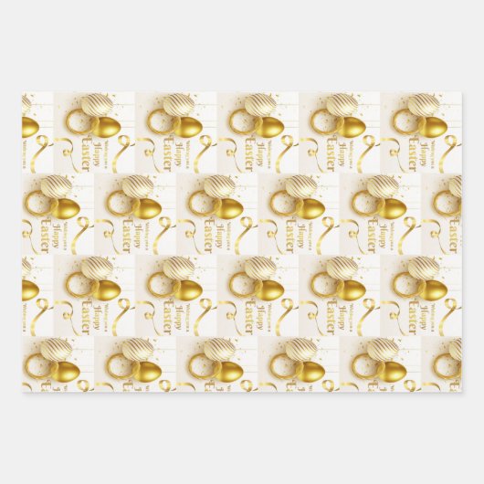 Ostereier Geschenkpapier Set (Vorderseite 2)