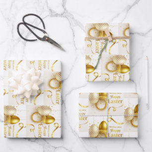 Ostereier Geschenkpapier Set