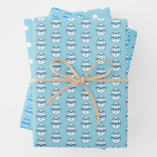 Ostereier Geschenkpapier Set (Beispiel)