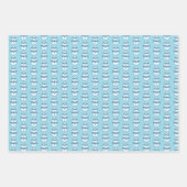 Ostereier Geschenkpapier Set (Vorderseite)